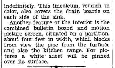 New clubhouse, 1938 (continued)