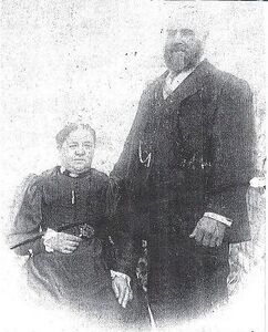 Annie True (née White) and Henry True